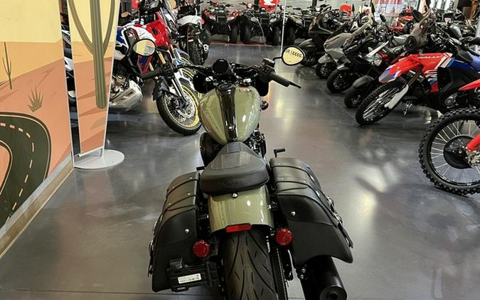 2025 Indian Super Chief Dark Horse Moss Green