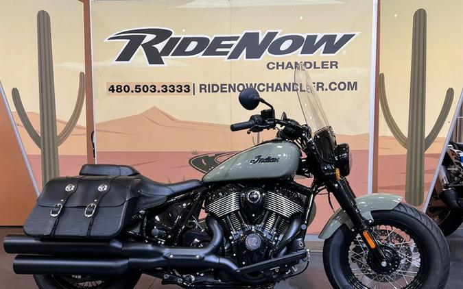 2025 Indian Super Chief Dark Horse Moss Green