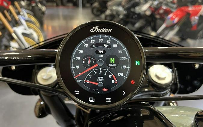 2025 Indian Super Chief Dark Horse Moss Green