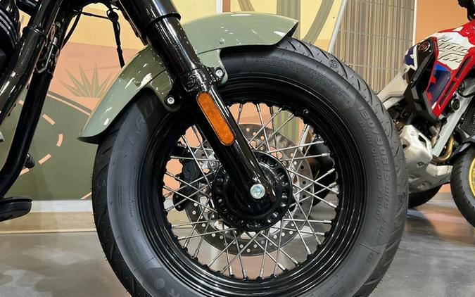 2025 Indian Super Chief Dark Horse Moss Green
