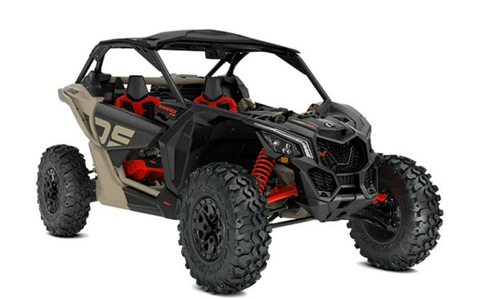 2023 Can-Am® Maverick X3 X ds Turbo RR Desert Tan / Carbon Black / Magma Red