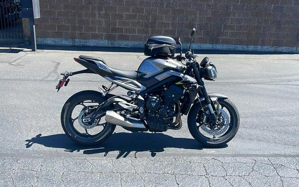 2024 Triumph Street Triple 765 R Silver Ice