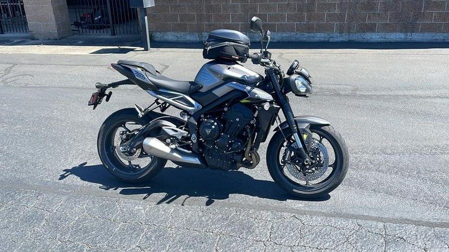 2024 Triumph Street Triple 765 R Silver Ice