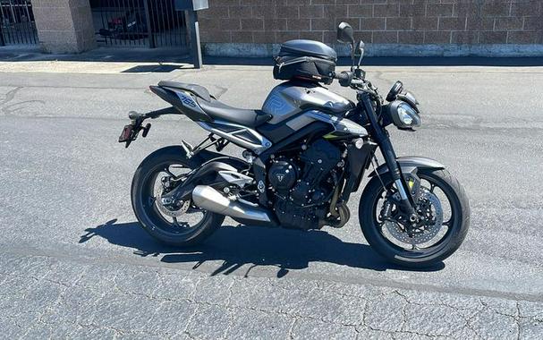 2024 Triumph Street Triple 765 R Silver Ice