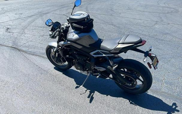 2024 Triumph Street Triple 765 R Silver Ice