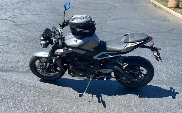 2024 Triumph Street Triple 765 R Silver Ice