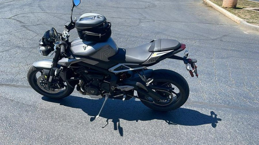 2024 Triumph Street Triple 765 R Silver Ice