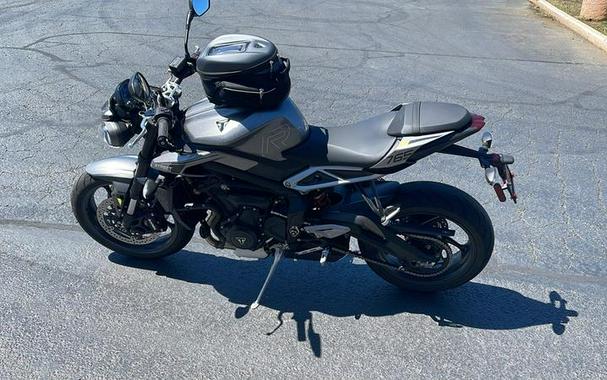 2024 Triumph Street Triple 765 R Silver Ice