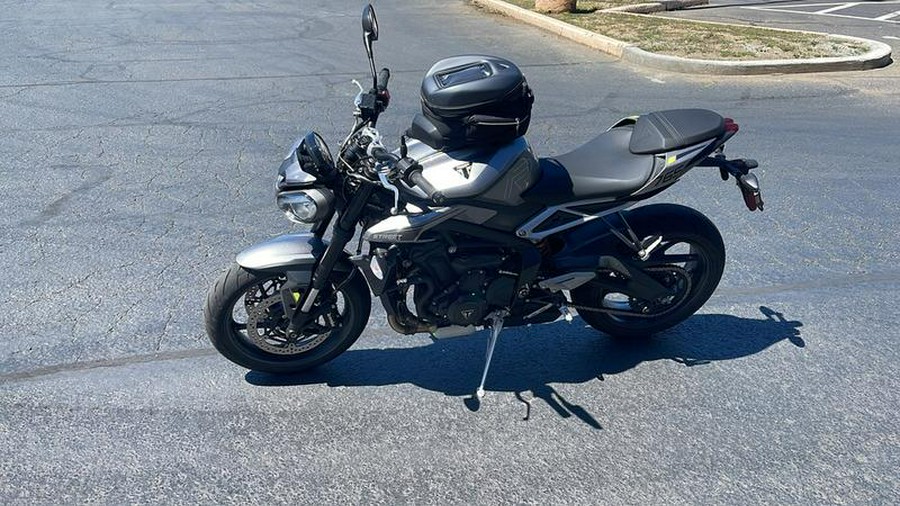 2024 Triumph Street Triple 765 R Silver Ice