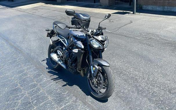 2024 Triumph Street Triple 765 R Silver Ice