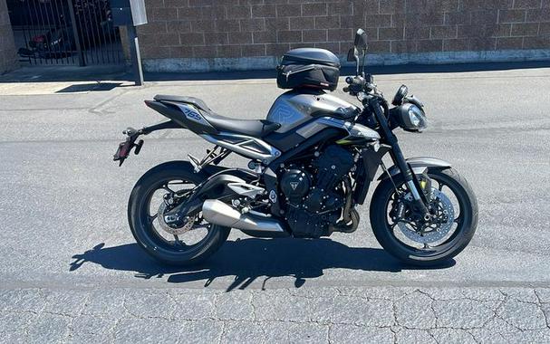 2024 Triumph Street Triple 765 R Silver Ice