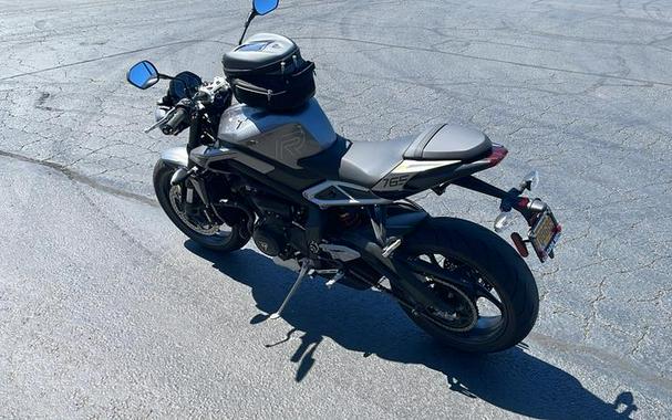 2024 Triumph Street Triple 765 R Silver Ice