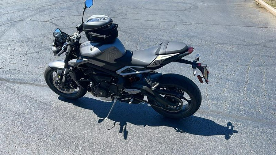 2024 Triumph Street Triple 765 R Silver Ice