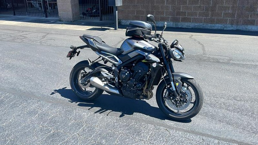 2024 Triumph Street Triple 765 R Silver Ice