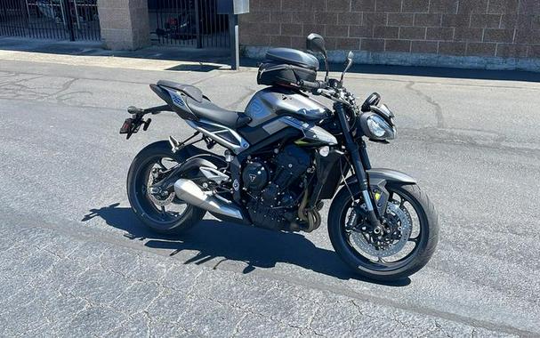 2024 Triumph Street Triple 765 R Silver Ice