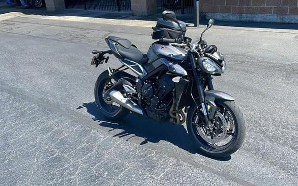 2024 Triumph Street Triple 765 R Silver Ice