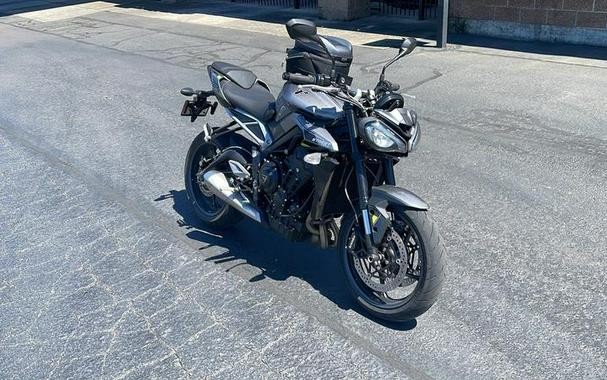 2024 Triumph Street Triple 765 R Silver Ice