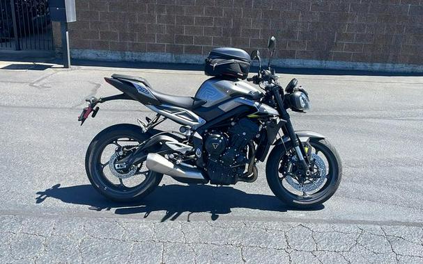 2024 Triumph Street Triple 765 R Silver Ice