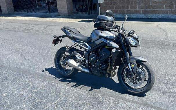 2024 Triumph Street Triple 765 R Silver Ice