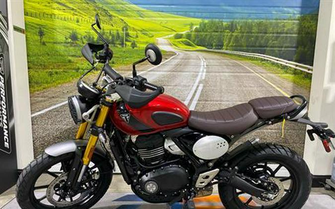 2025 Triumph Scrambler 400 X