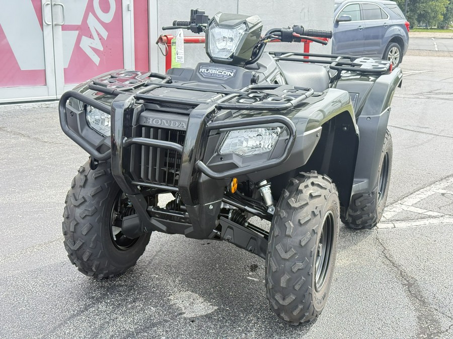 2026 Honda FourTrax Foreman Rubicon 4x4 EPS Black Forest Green