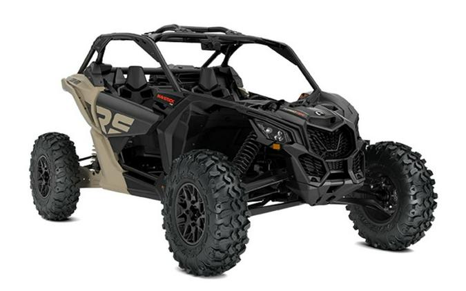 2023 Can-Am® Maverick X3 RS Turbo RR Desert Tan & Carbon Black