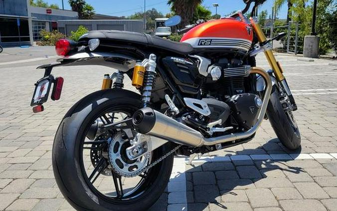 2025 Triumph Speed Twin 1200 RS Baja Orange/Sapphire Black
