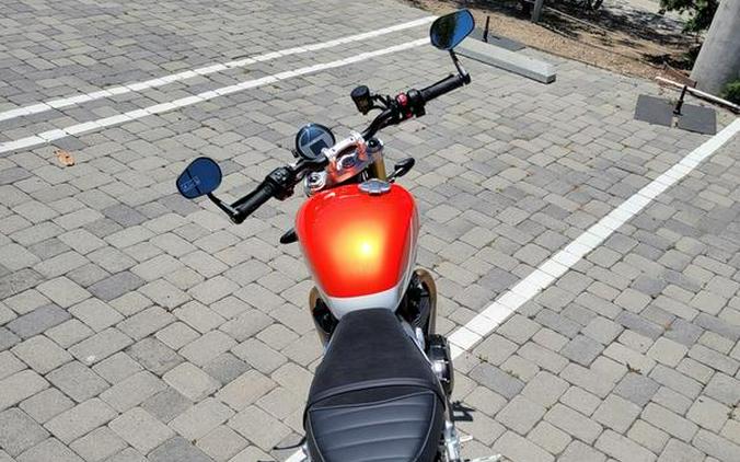 2025 Triumph Speed Twin 1200 RS Baja Orange/Sapphire Black