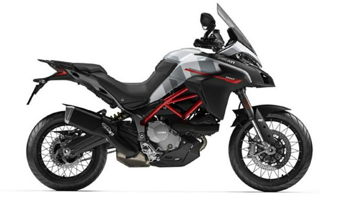 2021 Ducati Multistrada 950 S Spoked Wheels GP White