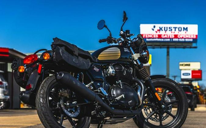 2024 Royal Enfield INT650 Black Ray