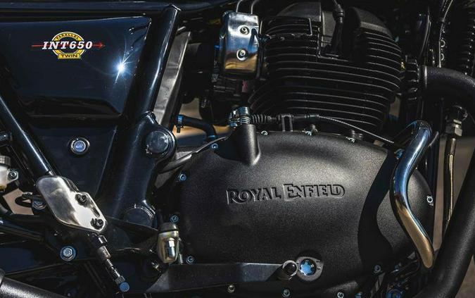 2024 Royal Enfield INT650 Black Ray