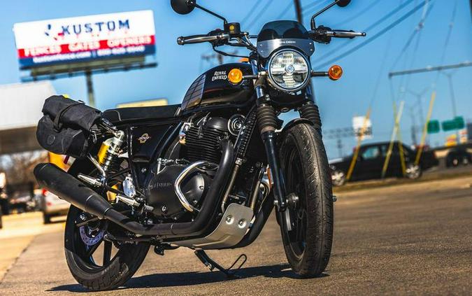 2024 Royal Enfield INT650 Black Ray