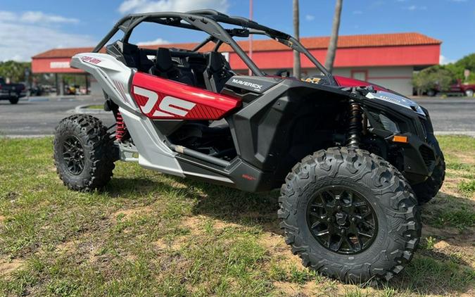 2024 Can-Am Maverick X3 DS Turbo Fiery Red & Hyper Silver