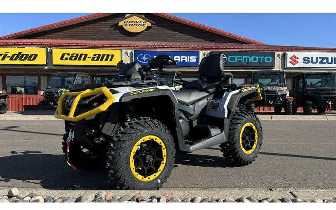 2024 Can-Am OUTLANDER MAX XT-P 1000R - HYPER SILVER/NEO YELLOW