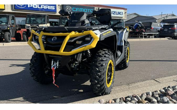 2024 Can-Am OUTLANDER MAX XT-P 1000R - HYPER SILVER/NEO YELLOW