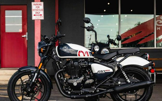 2024 Royal Enfield Shotgun 650 Stencil White