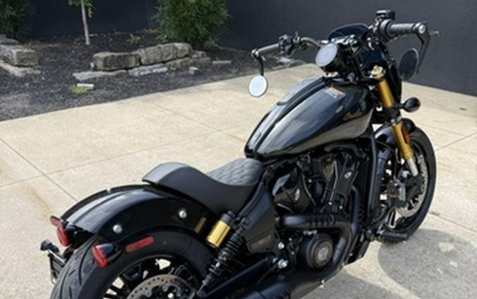 2026 Indian 101 Scout Black Crystal With Super Graphite
