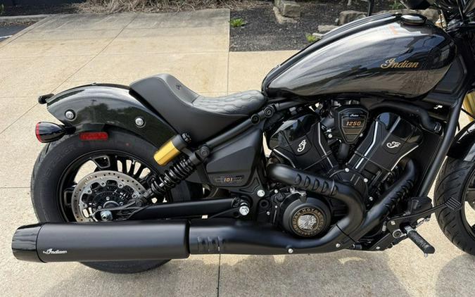 2026 Indian 101 Scout Black Crystal With Super Graphite