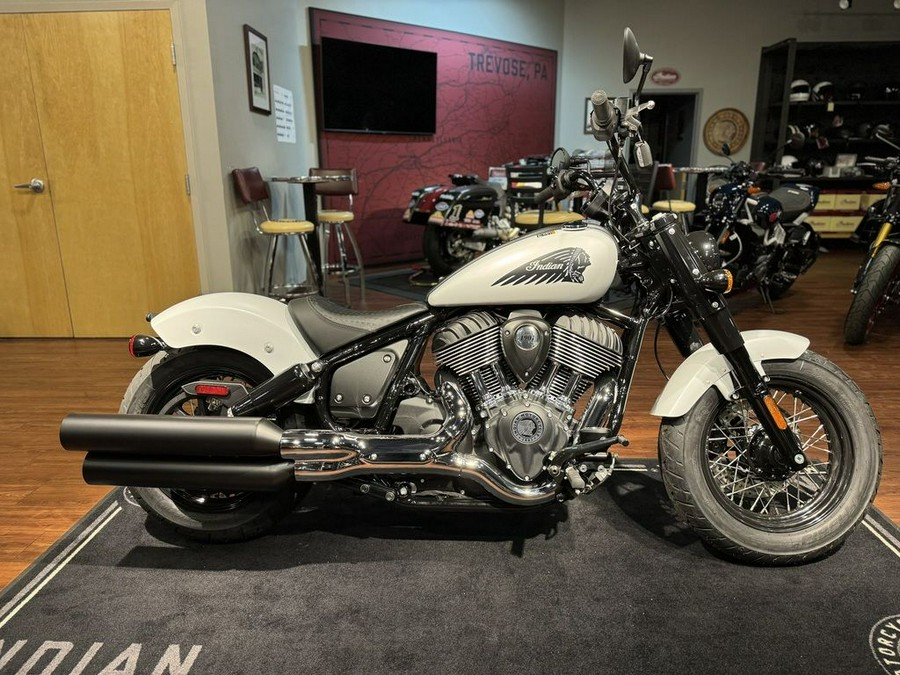 2024 Indian Motorcycle® Chief Bobber ABS Ghost White Metallic Smoke