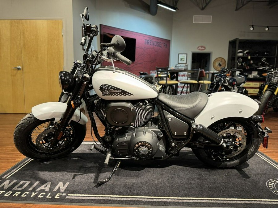 2024 Indian Motorcycle® Chief Bobber ABS Ghost White Metallic Smoke