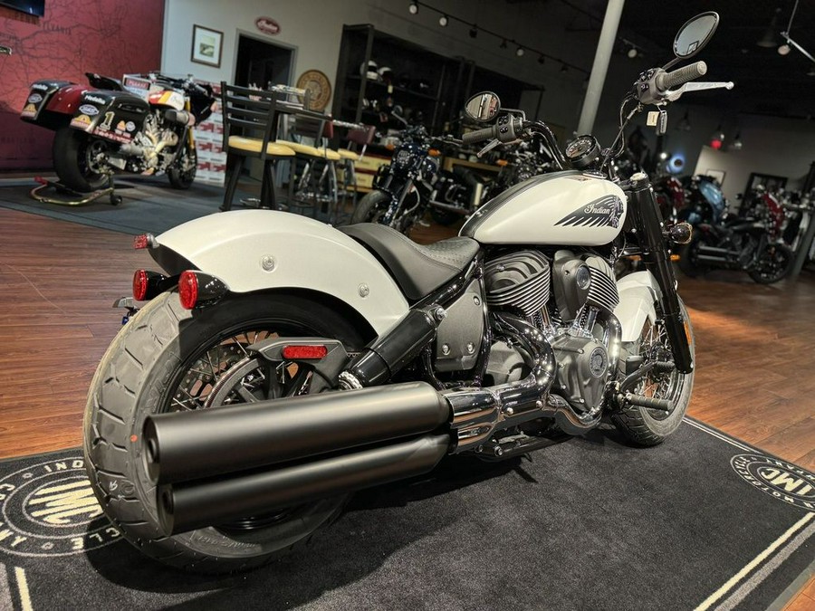 2024 Indian Motorcycle® Chief Bobber ABS Ghost White Metallic Smoke