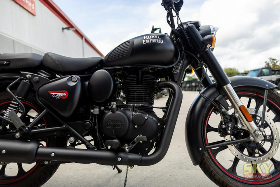 2023 Royal Enfield Classic 350 Dark Stealth Black