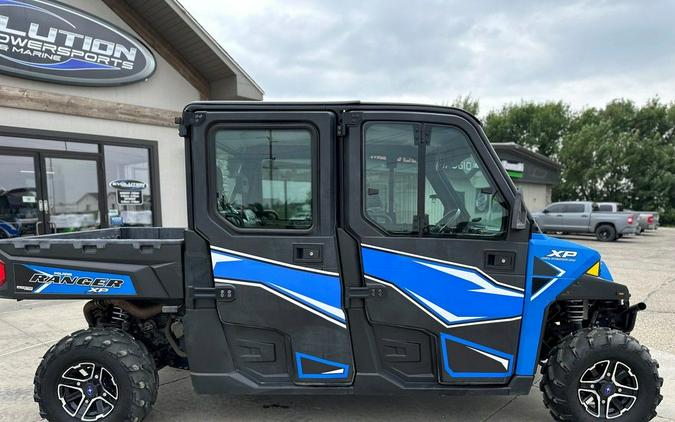 2017 Polaris® RANGER CREW® XP 1000 EPS Northstar HVAC Edition Velocity Blue