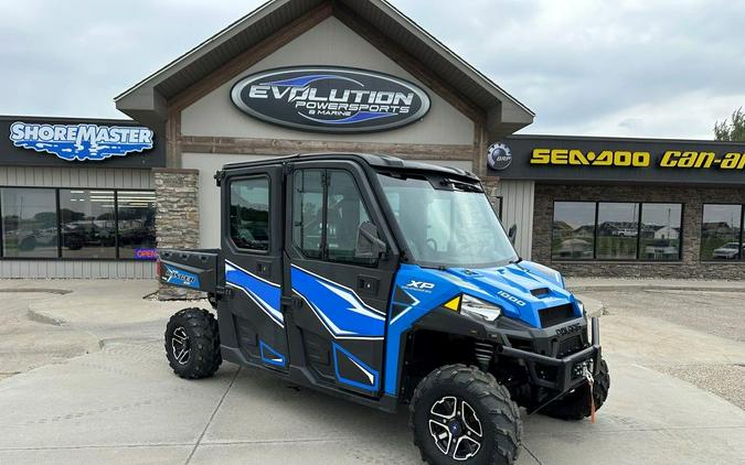 2017 Polaris® RANGER CREW® XP 1000 EPS Northstar HVAC Edition Velocity Blue