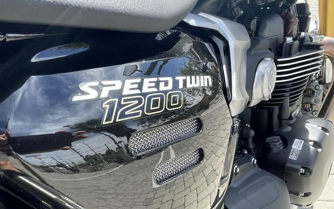 2025 Triumph Speed Twin 1200 RS Sapphire Black