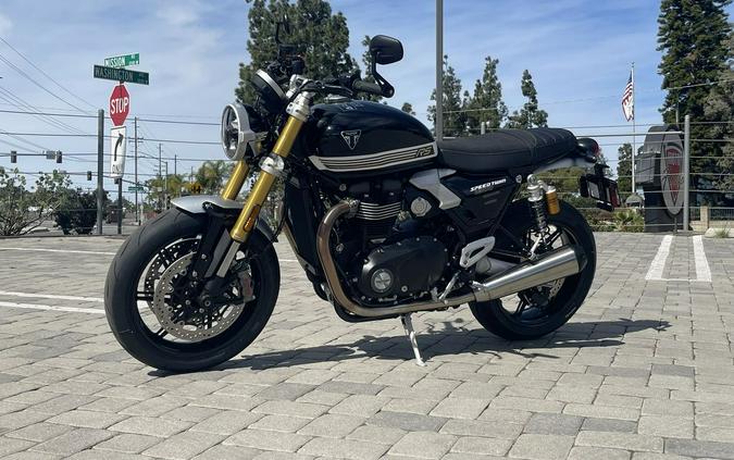 2025 Triumph Speed Twin 1200 RS Sapphire Black