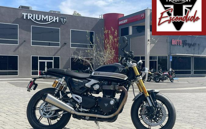 2025 Triumph Speed Twin 1200 RS Sapphire Black