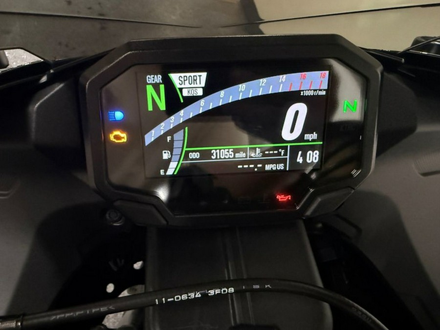 2024 Kawasaki Ninja ZX-6R Metallic Flat Spark Black/Ebony