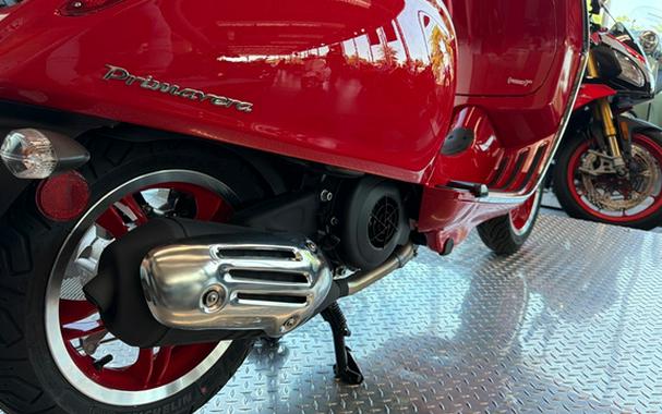 2026 Vespa Primavera 150 Red
