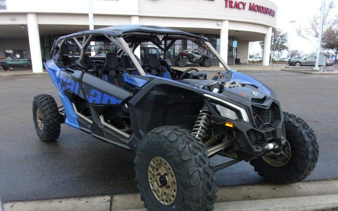 2024 Can-Am® Maverick X3 MAX X rs Turbo RR with Smart-Shox Dazzling Blue & Carbon Black